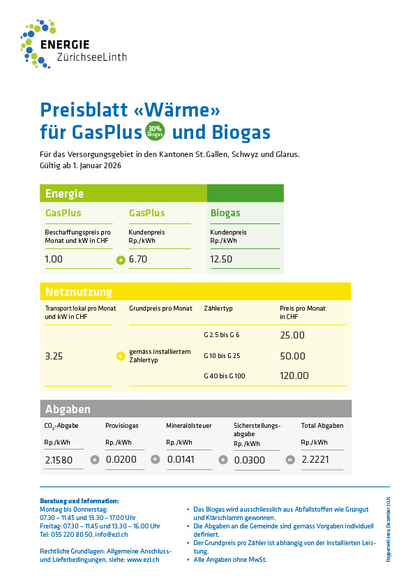 Preisliste 2026 01 Waerme